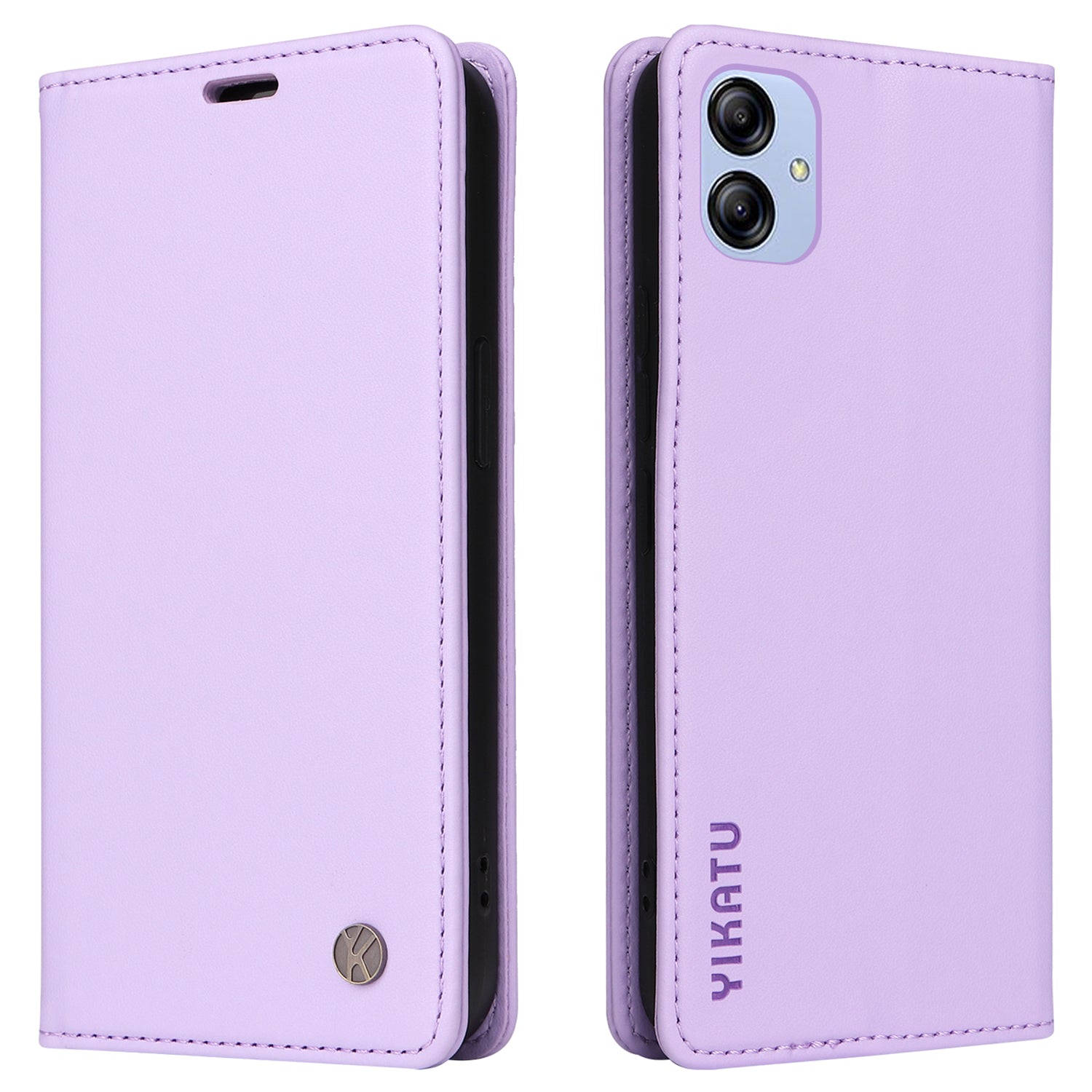 YIKATU Flip Wallet Case for Samsung Galaxy A04e 4G / F04 4G / M04 4G YK- 001 PU Leather Magnetic Auto-absorbed Stand Phone Cover YIKATU Flip Wallet Case for Samsung Galaxy A04e 4G / F04 4G / M04 4G YK- 001 PU Leather Magnetic Auto-absorbed Stand Phone Cover